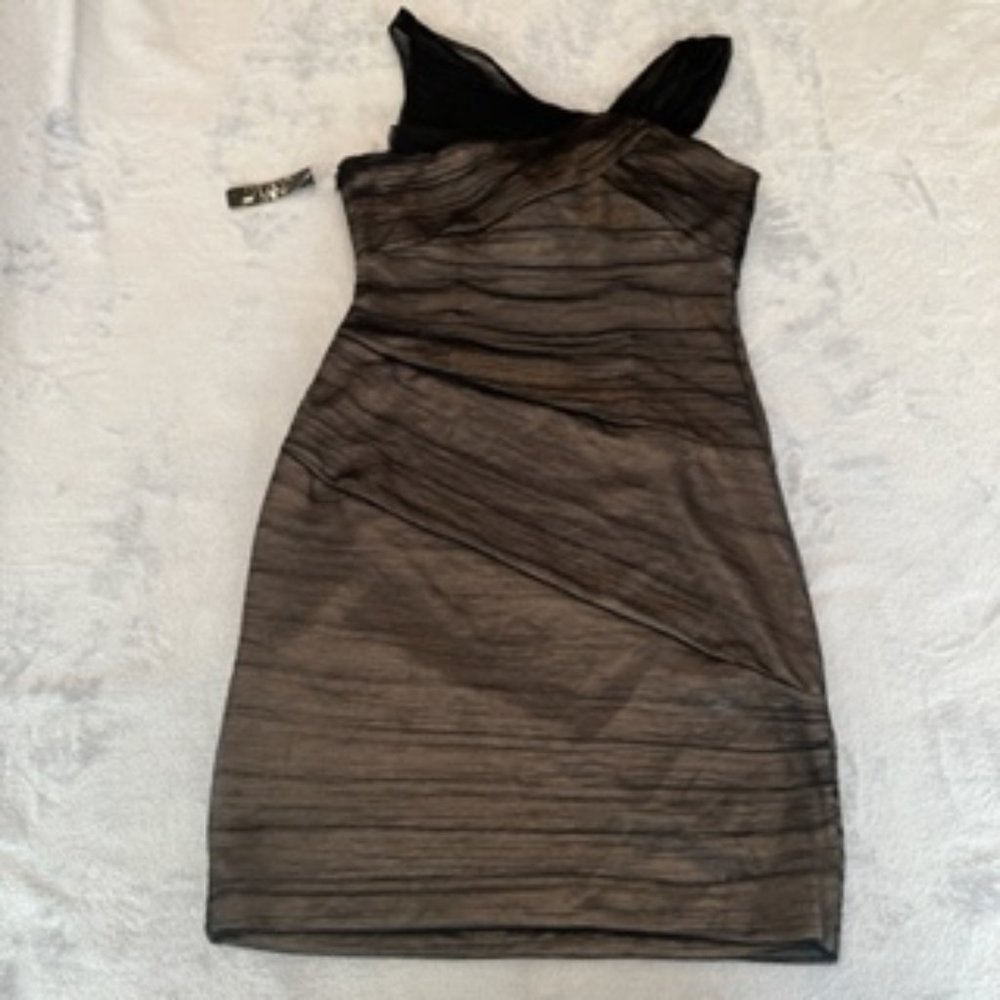 Night Way Women's Dress With Brooch Pin 8 - Picture 10 of 15